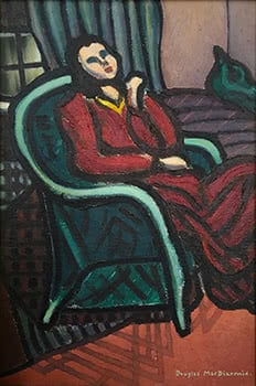 Girl in a Chair at Night (Danuta), 1947
