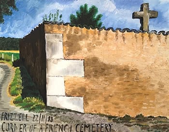 Corner of a French Cemetary