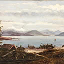 Maori Settlement Lake Taupo and Central Plateau Mountains