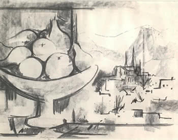 Still Life with Cathedral