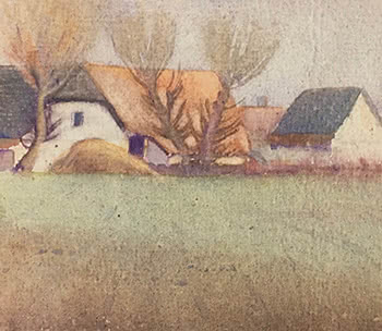 Farm Cottage and Haystack