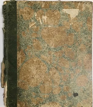A Journal by New Zealand Artist Edwin Harris from 1844 - 1854, including letters to family members & others