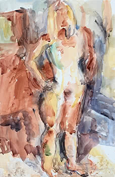 Standing Figure (Female Nude)