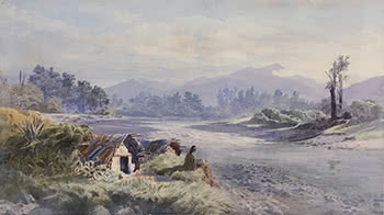 Maori Settlement, Wanganui River