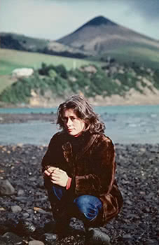 Robin White at Harbour Cone, 1980