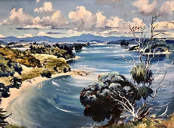North Island, Coastal Landscape (Sullivans Bay, Mahurangi)