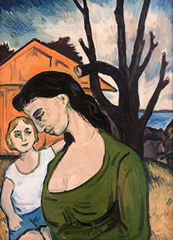 Mother and Child with Tree, No. 1