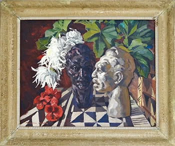 Two Heads and Flowers, 1949