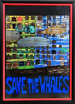 Save the Whales, detail from Song of the Whales 1978