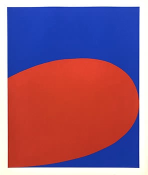 Red/Blue (Untitled) from Ten Works x Ten Painters