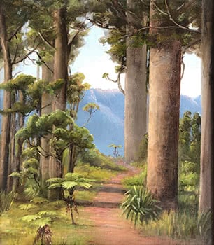 Relative Size: Giant Kauri trees