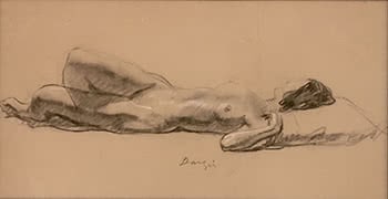 Relative Size: Reclining Nude
