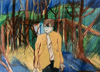Figure in a Landscape, c. 1970