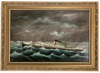 SS Gothic in a Gale