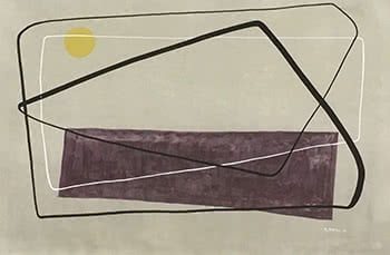 Composition with Yellow Circle, 1946