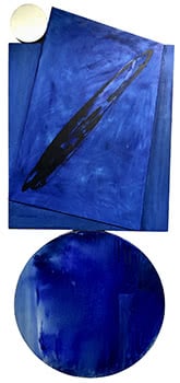Constructed Painting (Blue Pool)