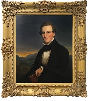 Portrait of John Logan Campbell (1817-1912), the Father of Auckland, New Zealand