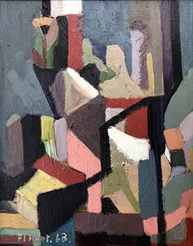 Relative Size: Cubist Abstract