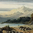 South Island Lake Scene - (Unframed / mounted)