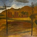 Nelson Landscape, Tobacco Kilns, c. 1940