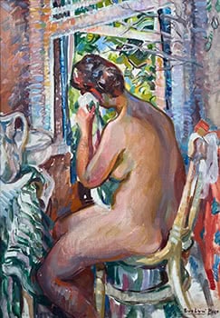 Young Woman in a Bay Window