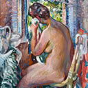 Young Woman in a Bay Window