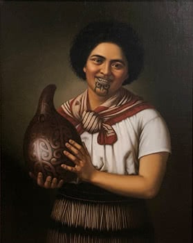 Girl with Gourd
