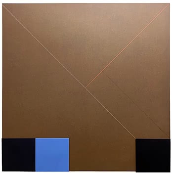 Raw Umber with Blue (Linear Series) 1979