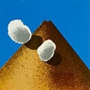Untitled (Taranaki with Clouds), 1972