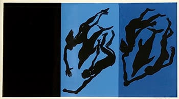 Dolphin and Lovers (Three Panels)
