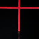 Untitled (Red cross) (Unframed)
