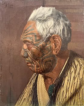 The Calm Close of Valour's Various Day (A Portrait of Chief Wharekauri Tahuna)