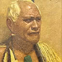 Maori Chief with Hei-Tiki