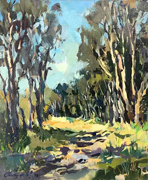 Gumtrees, Queensland Australia - unframed