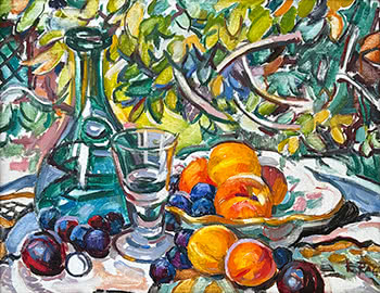Still Life With Apricots