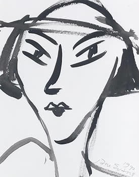 Untitled - Lady with Hat