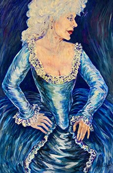 Le Liaisons Dangereuses (Portrait of Actress Bridget Armstrong)