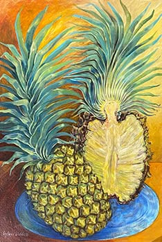 Pineapple, unframed