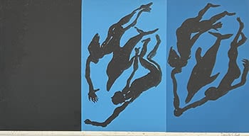 Dolphin & Lovers, Triptych