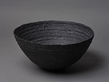 Matt Black Stoneware Bowl