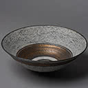 Bronze Stripe Porcelain Bowl 