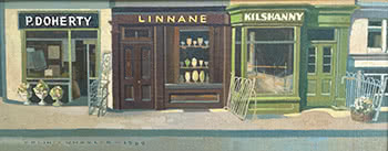 Shopsfronts in County Clare, Ireland