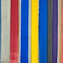 Vertical Stripes Abstract - unframed / mounted