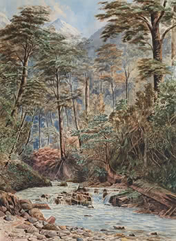 Glacier Creek, Kinloch, Wakatipu 1883