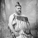 Maori Tane Wearing Korowai