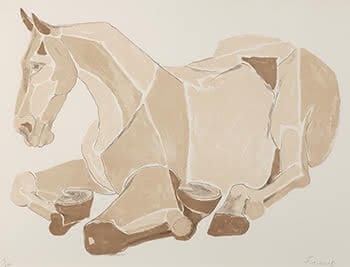 Resting Horse, 1981