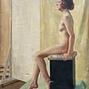 Life Painting of Woman