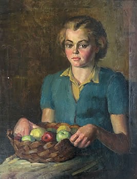 Grace with Apples