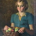 Grace with Apples