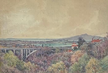 Auckland Harbour and Grafton Bridge